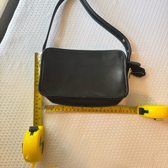 Vintage Coach #9167 Legacy Black Leather Belt Crossbody Bag - Picture 11 of 12